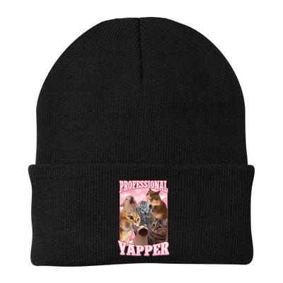 Funny Cat Meme Professional Yapper Cat Oddly Specific Dank Beanie