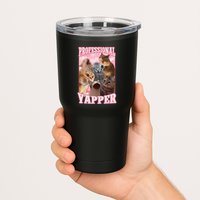 Funny Cat Meme Professional Yapper Cat Oddly Specific Dank Tumbler