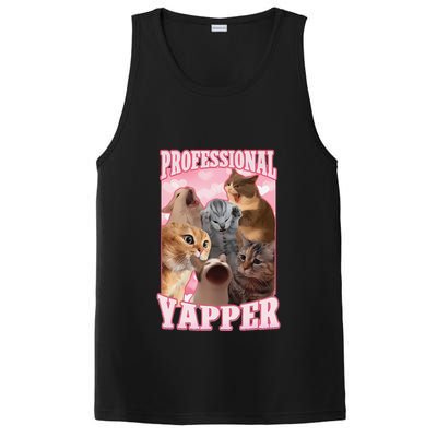 Funny Cat Meme Professional Yapper Cat Oddly Specific Dank PosiCharge Competitor Tank