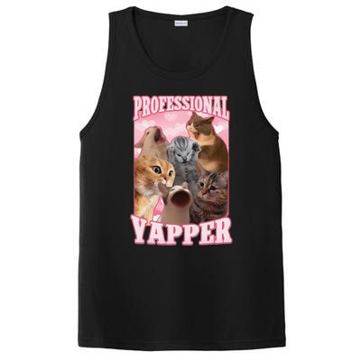 Funny Cat Meme Professional Yapper Cat Oddly Specific Dank PosiCharge Competitor Tank