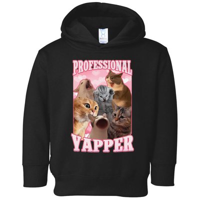 Funny Cat Meme Professional Yapper Cat Oddly Specific Dank Toddler Hoodie