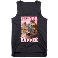 Funny Cat Meme Professional Yapper Cat Oddly Specific Dank Tank Top