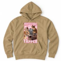 Funny Cat Meme Professional Yapper Cat Oddly Specific Dank Hoodie
