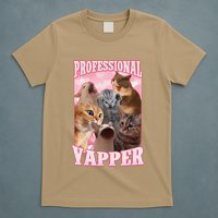 Funny Cat Meme Professional Yapper Cat Oddly Specific Dank T-Shirt