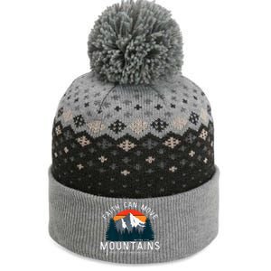 Faith Can Move Mountains The Baniff Cuffed Pom Beanie