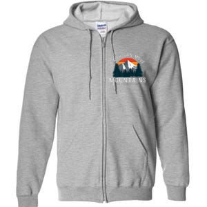 Faith Can Move Mountains Full Zip Hoodie