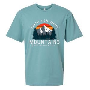 Faith Can Move Mountains Sueded Cloud Jersey T-Shirt