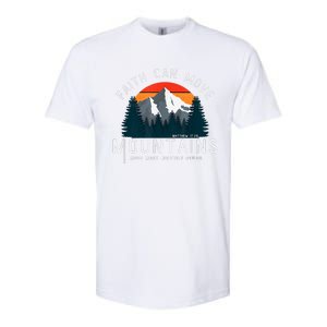 Faith Can Move Mountains Softstyle CVC T-Shirt