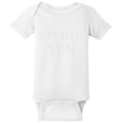 Funny Calculus Math Designated Deriver Baby Bodysuit