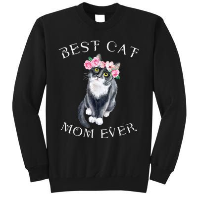 Funny Cat Mom For Cat Loversmothers Day Gift Sweatshirt