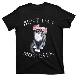 Funny Cat Mom For Cat Loversmothers Day Gift T-Shirt