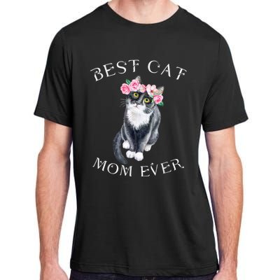 Funny Cat Mom For Cat Loversmothers Day Gift Adult ChromaSoft Performance T-Shirt