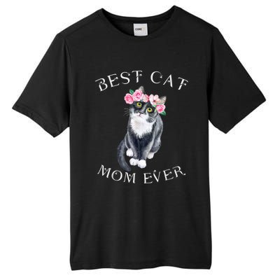 Funny Cat Mom For Cat Loversmothers Day Gift Tall Fusion ChromaSoft Performance T-Shirt