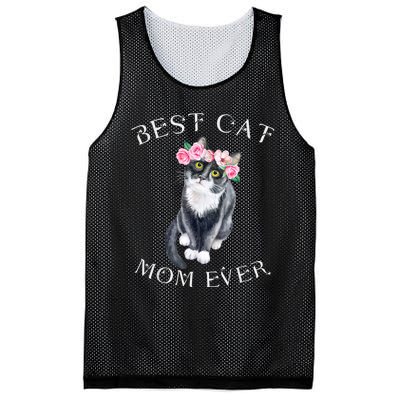 Funny Cat Mom For Cat Loversmothers Day Gift Mesh Reversible Basketball Jersey Tank