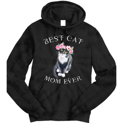 Funny Cat Mom For Cat Loversmothers Day Gift Tie Dye Hoodie