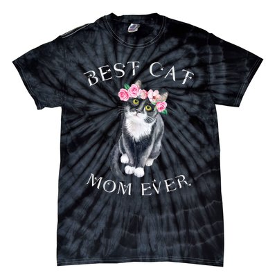 Funny Cat Mom For Cat Loversmothers Day Gift Tie-Dye T-Shirt