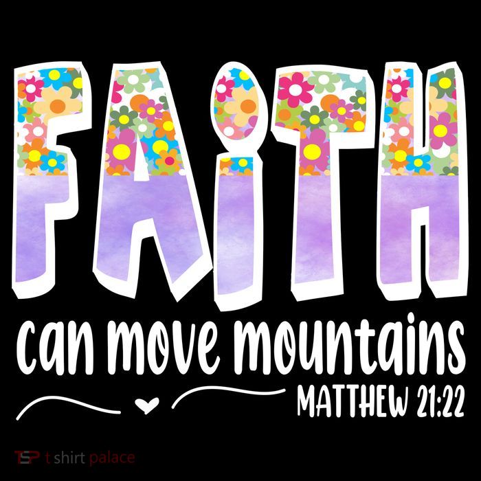 Faith Can Move Mountains Matthew 21:22 Prayer Sustainable Bucket Hat
