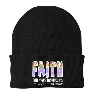 Faith Can Move Mountains Matthew 21:22 Prayer Beanie