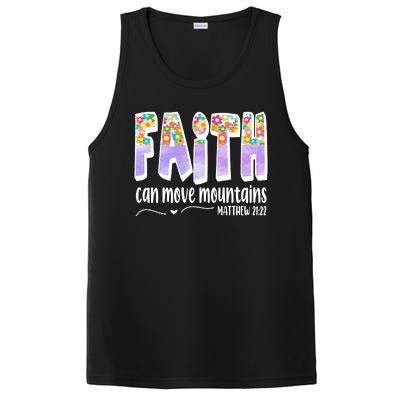 Faith Can Move Mountains Matthew 21:22 Prayer PosiCharge Competitor Tank