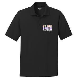 Faith Can Move Mountains Matthew 21:22 Prayer PosiCharge RacerMesh Polo