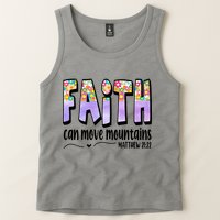 Faith Can Move Mountains Matthew 21:22 Prayer Tank Top