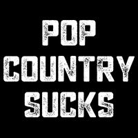Funny Country Music Gifts Pop Country Sucks Youth Performance Sprint T-Shirt