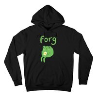 Frog Cake Meme Cute Aesthetic Forg Hoodie