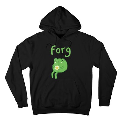 Frog Cake Meme Cute Aesthetic Forg Hoodie