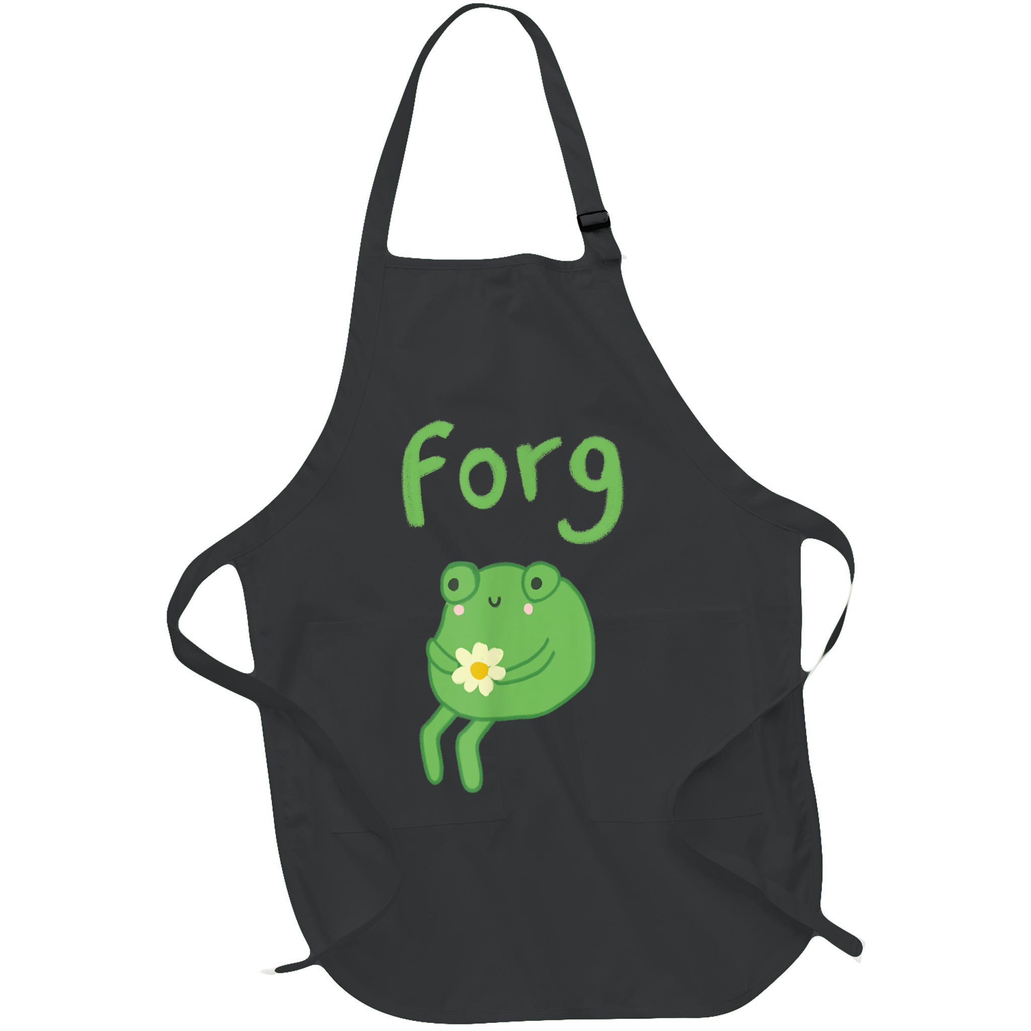 Frog Cake Meme Cute Aesthetic Forg Apron