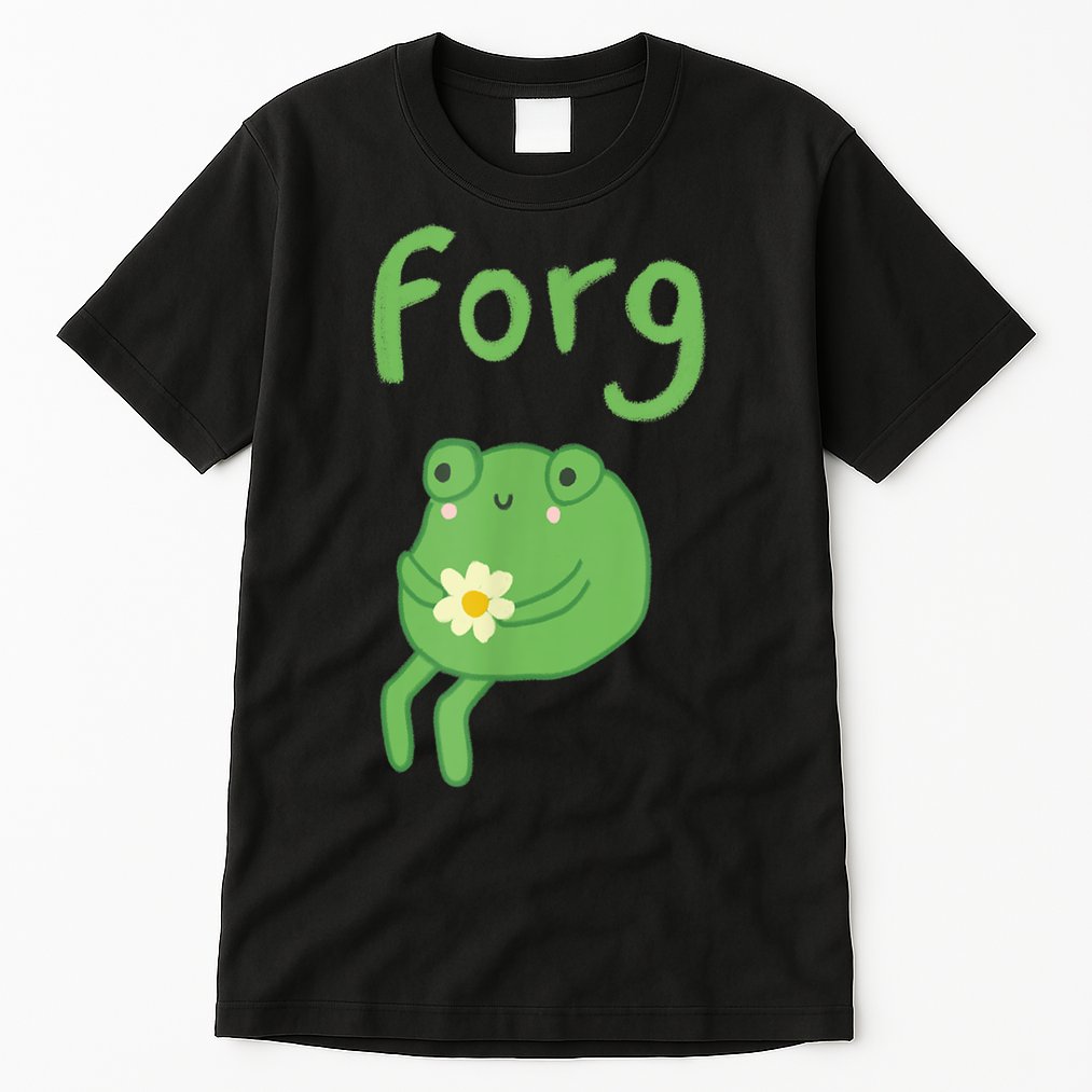 Frog Cake Meme Cute Aesthetic Forg Tall T-Shirt