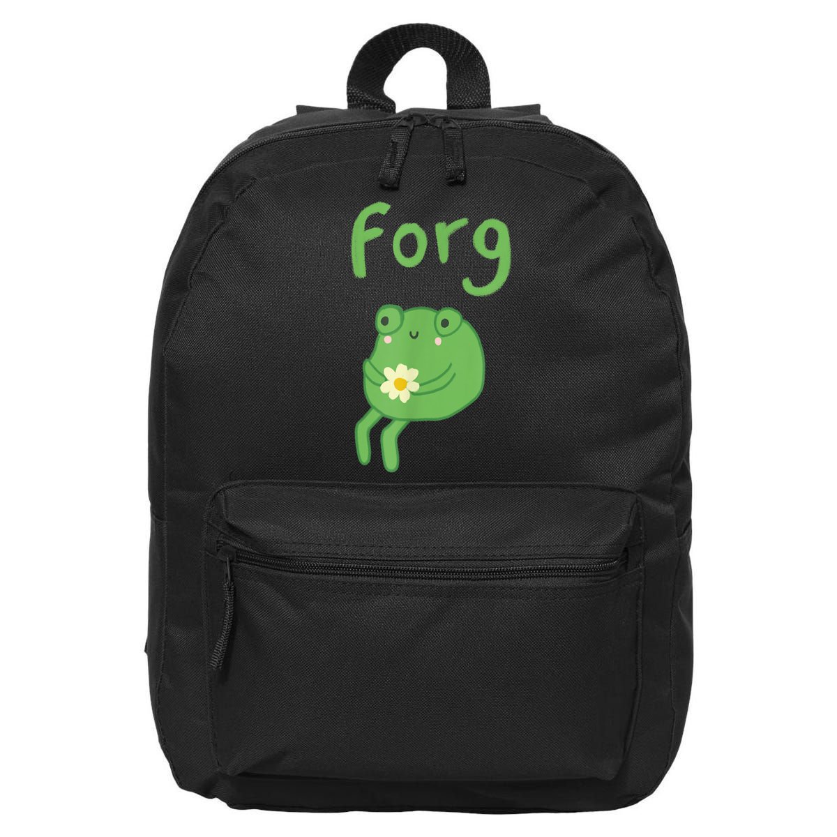 Frog Cake Meme Cute Aesthetic Forg 16 in Basic Backpack