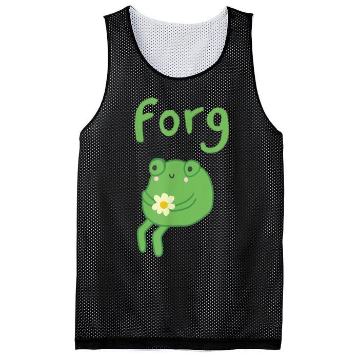 Frog Cake Meme Cute Aesthetic Forg Mesh Reversible Basketball Jersey Tank