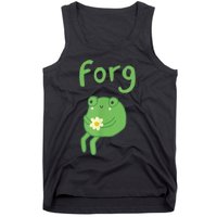 Frog Cake Meme Cute Aesthetic Forg Tank Top