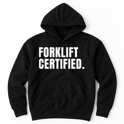 Forklift Certified Meme Funny Forklift Driver Forklift Operator Hoodie