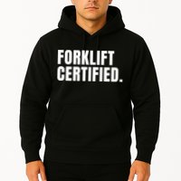 Forklift Certified Meme Funny Forklift Driver Forklift Operator Hoodie