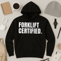 Forklift Certified Meme Funny Forklift Driver Forklift Operator Hoodie