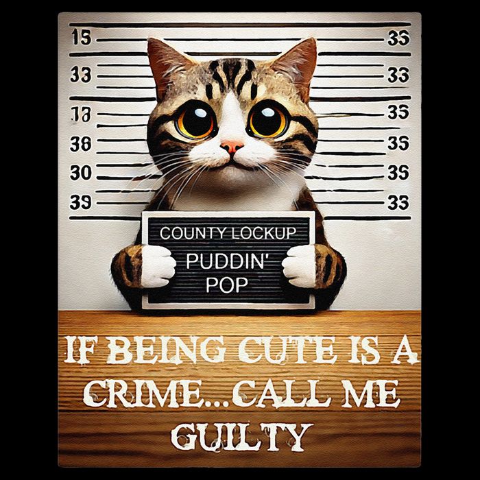 Funny Cat Meme Guilty Of Being Cute City Backpack
