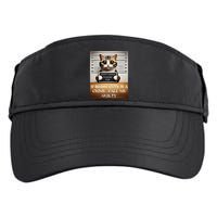 Funny Cat Meme Guilty Of Being Cute Adult Drive Performance Visor