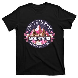 Faith Can Move Mountains Religious Christian T-Shirt