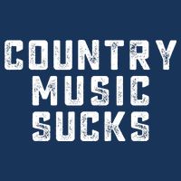 Funny Country Music Gifts Pop Country Sucks Drawstring Bag
