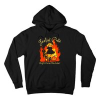 Feeling Cute Might Curse You Later Cute Witch Hoodie