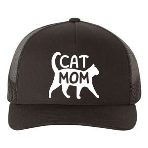 Funny Cat Mom Shirt For Women Cat Lovers Cute Mothers Day Yupoong Adult 5-Panel Trucker Hat