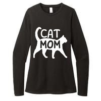 Funny Cat Mom Shirt For Women Cat Lovers Cute Mothers Day Womens CVC Long Sleeve Shirt