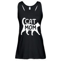 Funny Cat Mom Shirt For Women Cat Lovers Cute Mothers Day Ladies Essential Flowy Tank