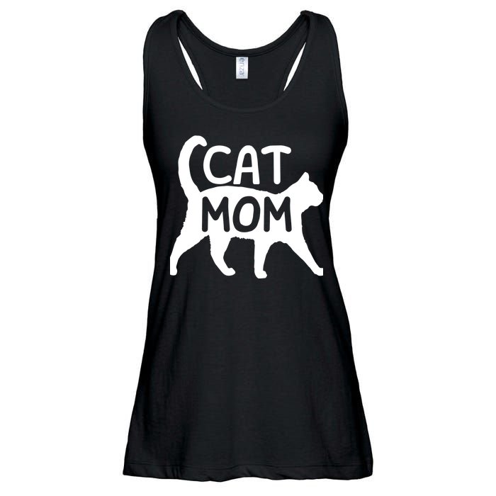 Funny Cat Mom Shirt For Women Cat Lovers Cute Mothers Day Ladies Essential Flowy Tank