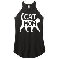 Funny Cat Mom Shirt For Women Cat Lovers Cute Mothers Day Women's Perfect Tri Rocker Tank