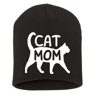 Funny Cat Mom Shirt For Women Cat Lovers Cute Mothers Day Short Acrylic Beanie