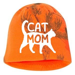 Funny Cat Mom Shirt For Women Cat Lovers Cute Mothers Day Kati - Camo Knit Beanie