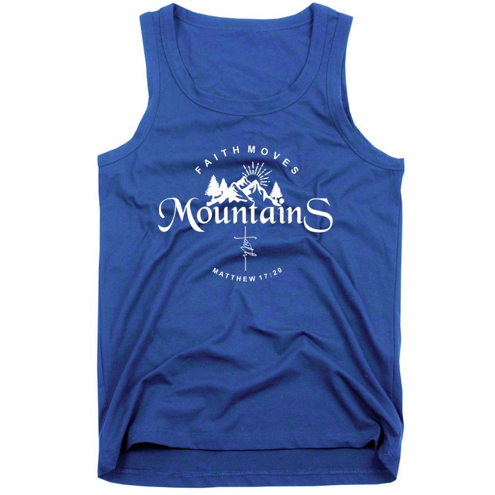 Faith Can Move Mountains Gift Bible Faith Moves Mountains Gift Tank Top