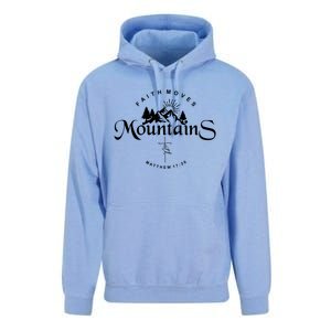 Faith Can Move Mountains Gift Bible Faith Moves Mountains Gift Unisex Surf Hoodie